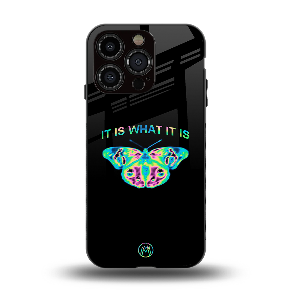 tranquil back phone cover | glass case for iphone 13 pro