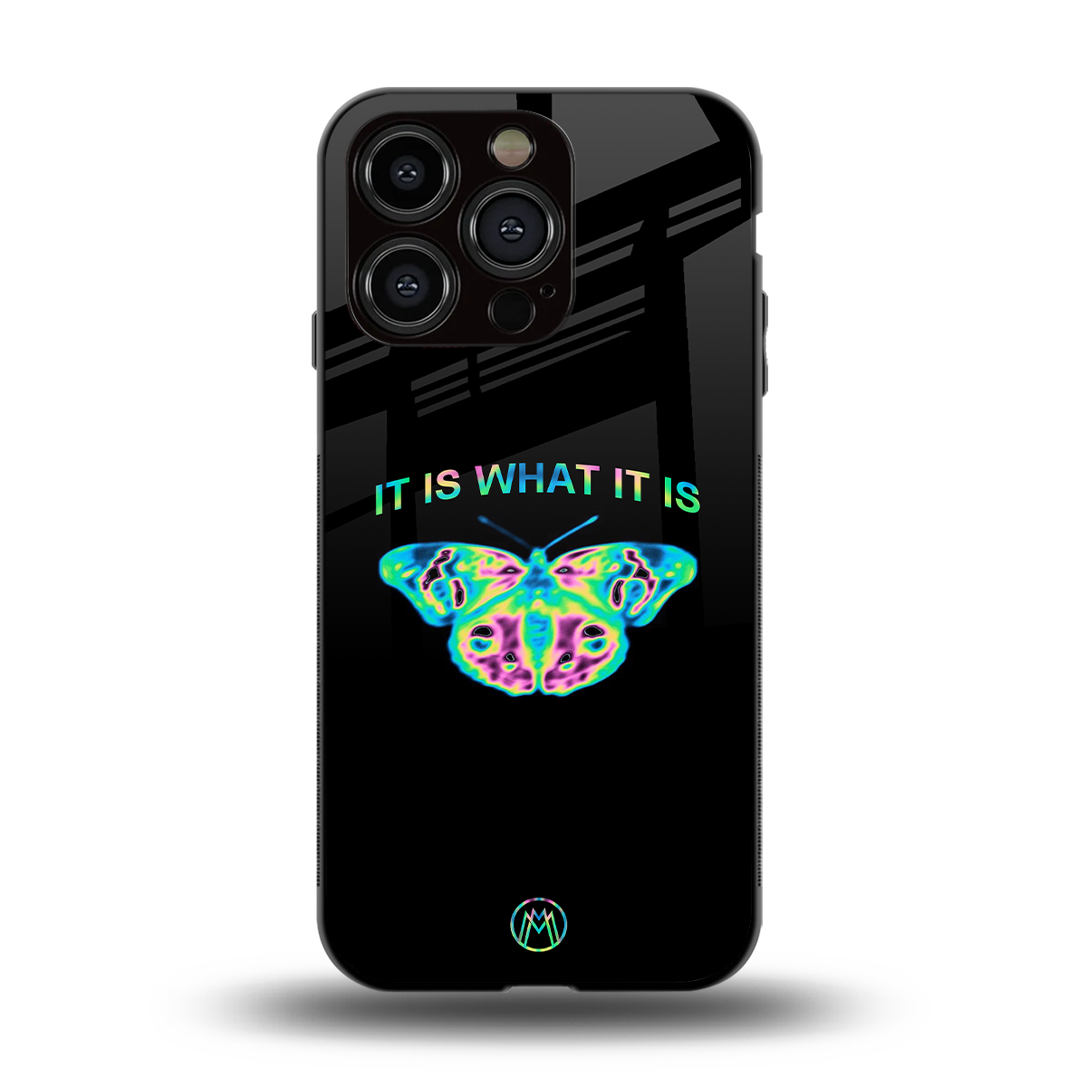 tranquil back phone cover | glass case for iphone 13 pro