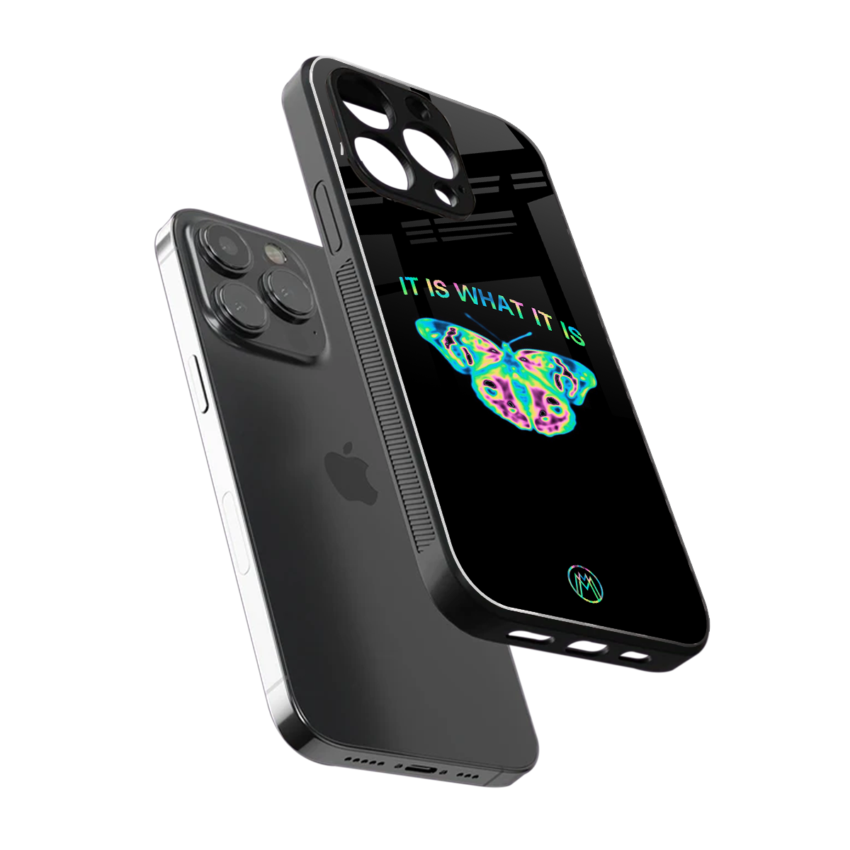 tranquil back phone cover | glass case for iphone 13 pro