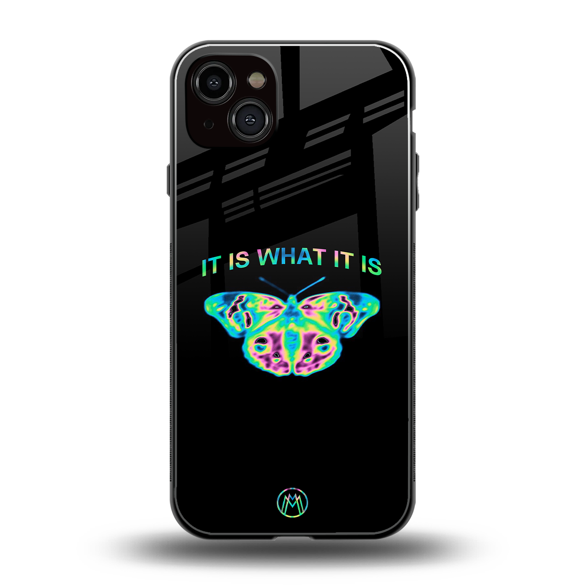 tranquil back phone cover | glass case for iphone 14 plus