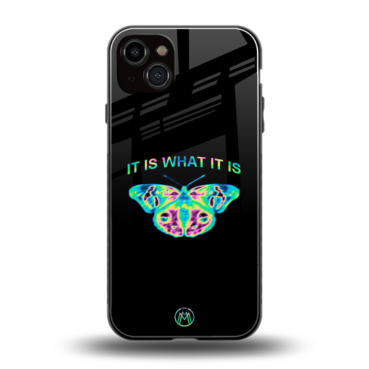 tranquil back phone cover | glass case for iphone 14 plus