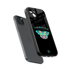 tranquil back phone cover | glass case for iphone 15 plus