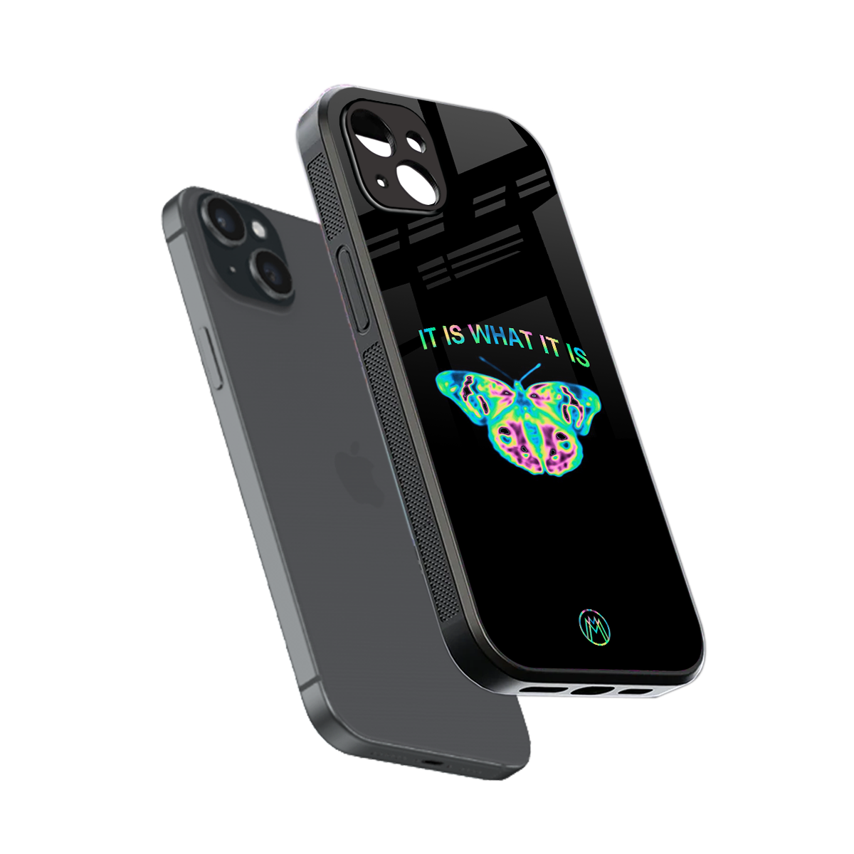 tranquil back phone cover | glass case for iphone 14 plus