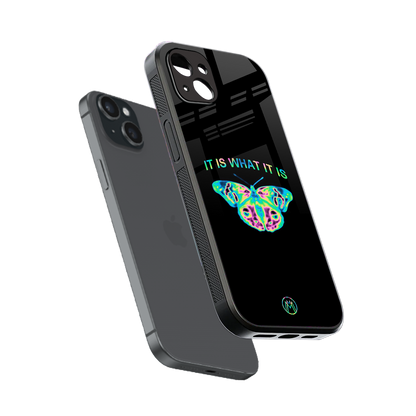 tranquil back phone cover | glass case for iphone 14 plus