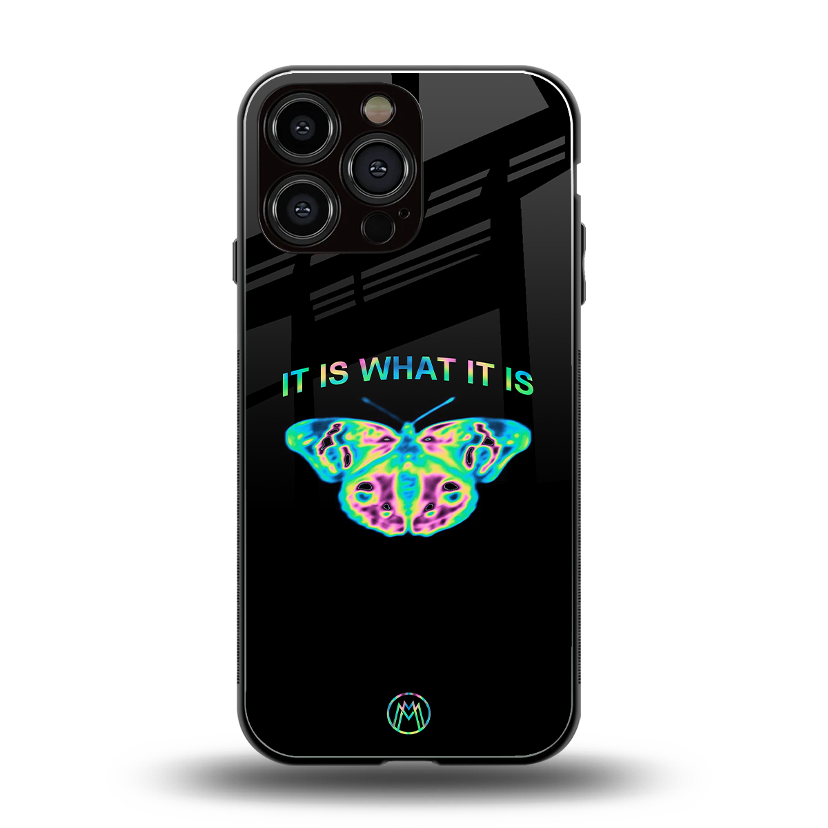 tranquil back phone cover | glass case for iphone 14 pro max