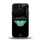 tranquil back phone cover | glass case for iphone 14 pro