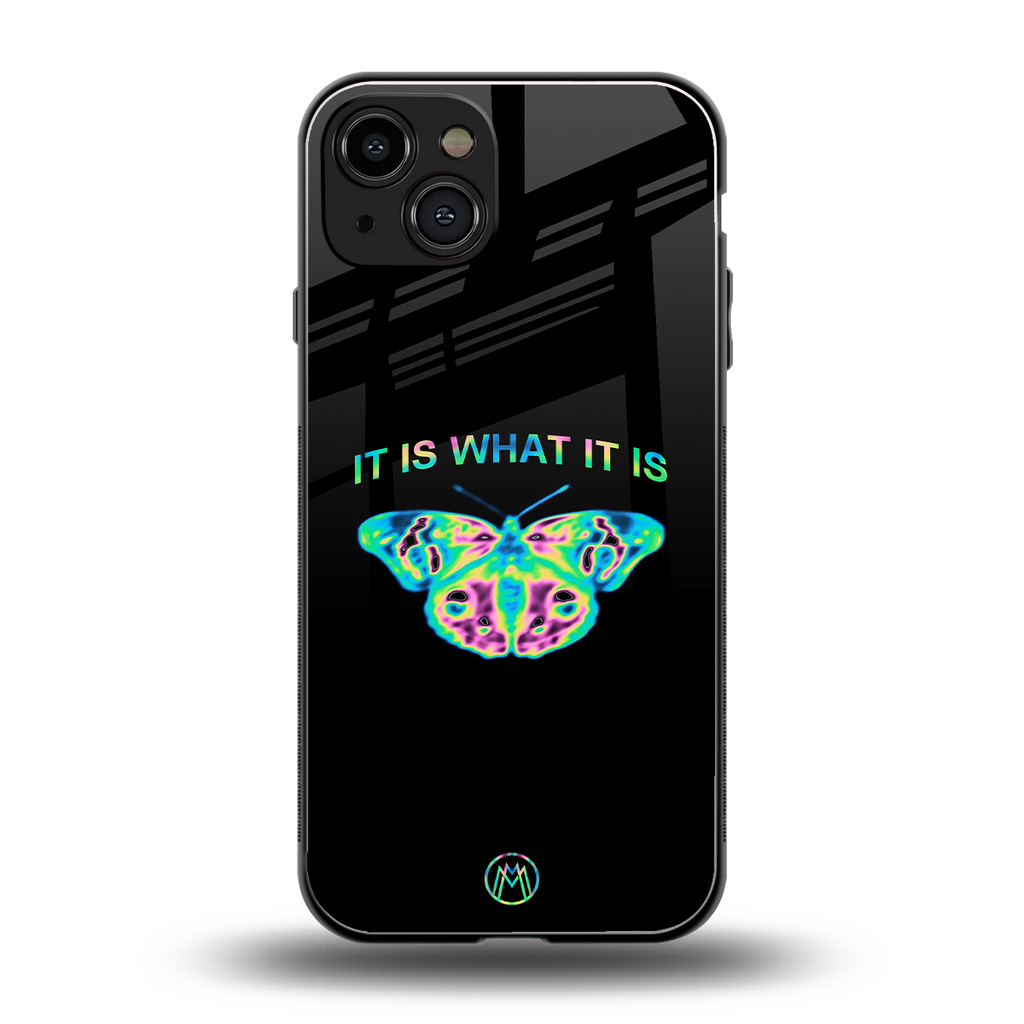tranquil back phone cover | glass case for iphone 15