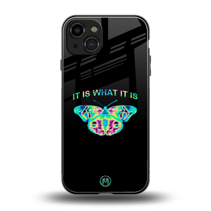 tranquil back phone cover | glass case for iphone 15
