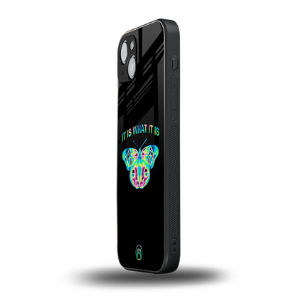 tranquil back phone cover | glass case for iphone 15