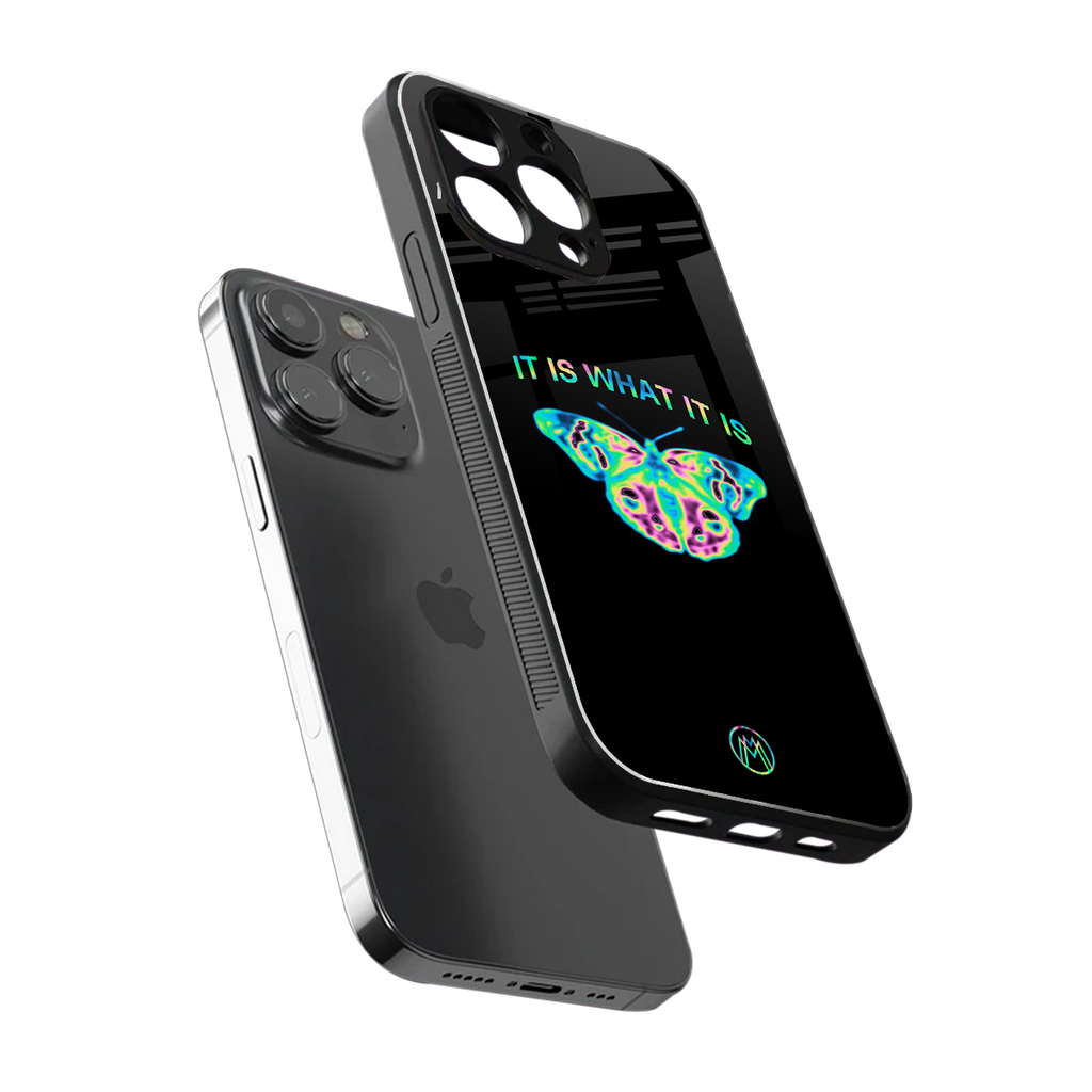 tranquil back phone cover | glass case for iphone 14 pro