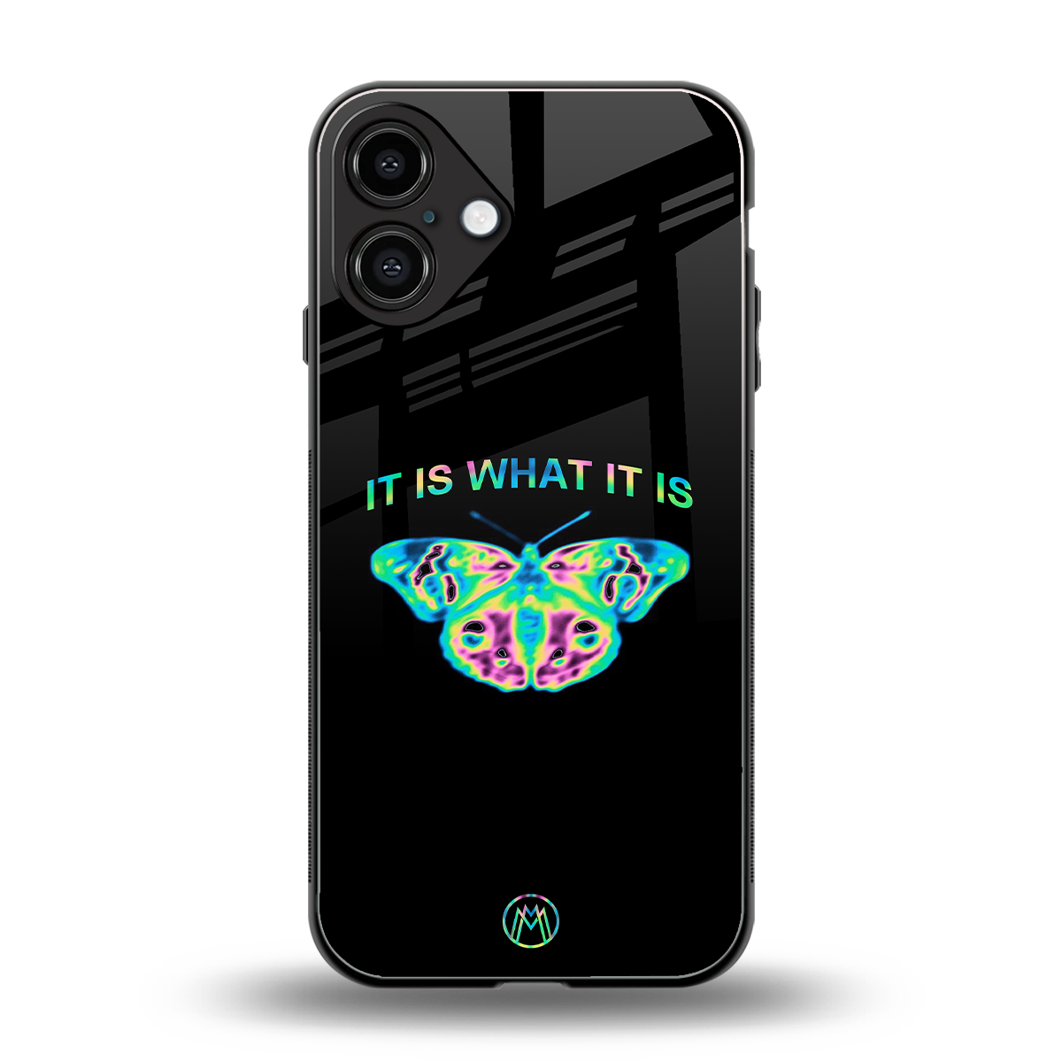 tranquil back phone cover | glass case for iphone 16 plus