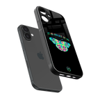 tranquil back phone cover | glass case for iphone 16 plus