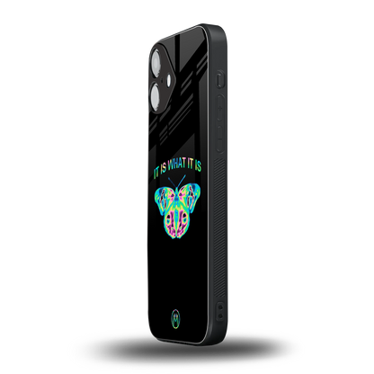 tranquil back phone cover | glass case for iphone 16 plus