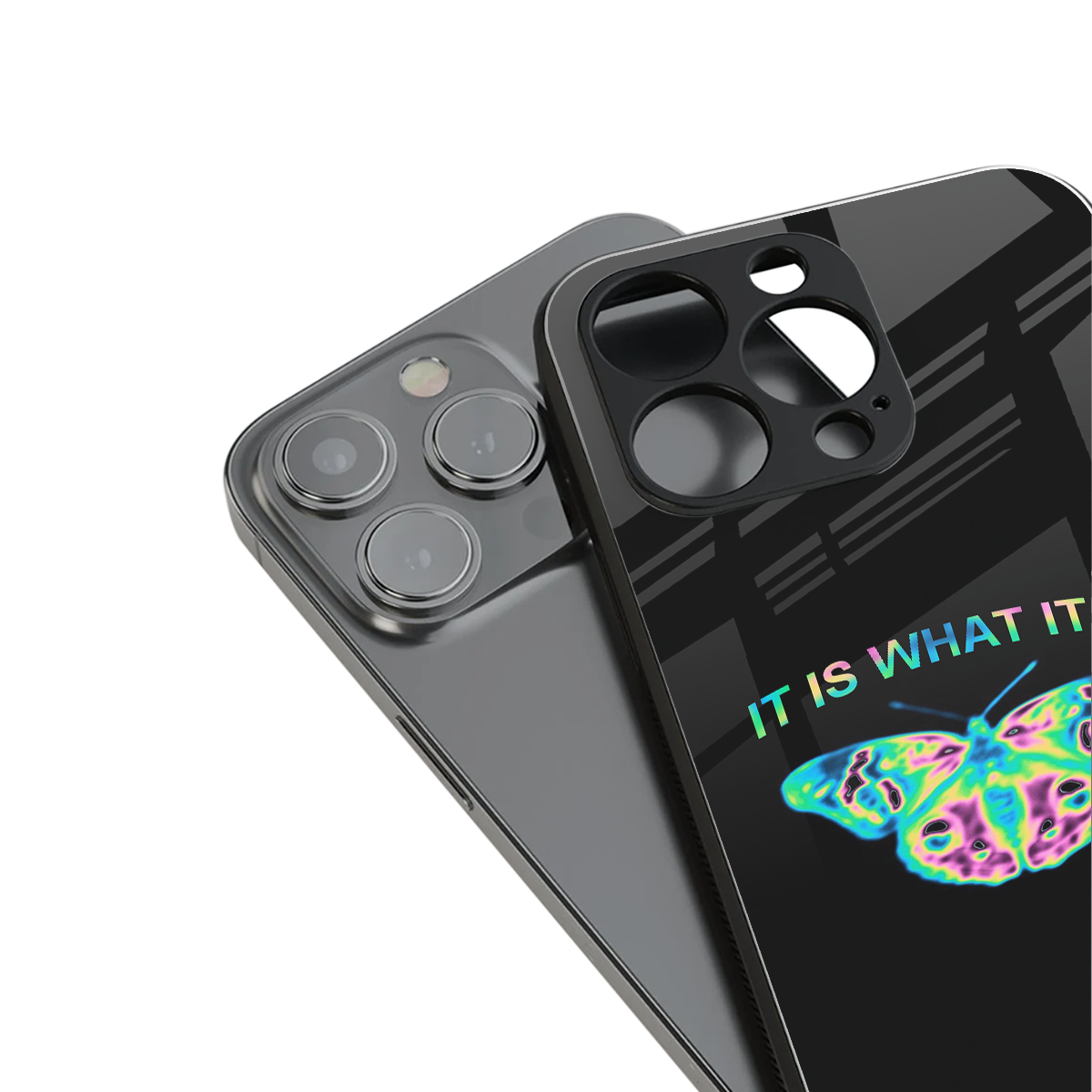 tranquil back phone cover | glass case for iphone 13 pro max