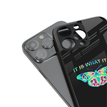 tranquil back phone cover | glass case for iphone 13 pro max