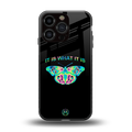tranquil back phone cover | glass case for iphone 16 pro