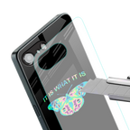 tranquil back phone cover | glass case for iphone 16e