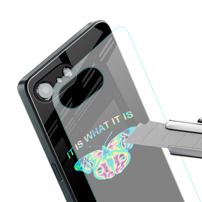 tranquil back phone cover | glass case for iphone 16e