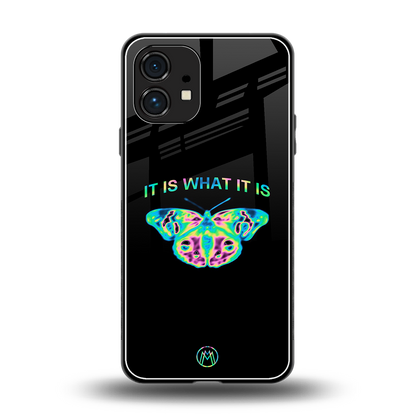 tranquil back phone cover | glass case for nothing phone 1