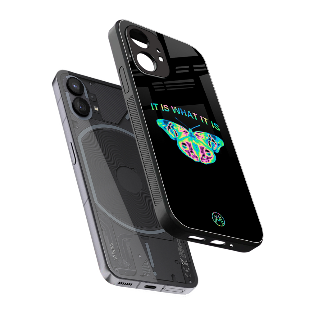 tranquil back phone cover | glass case for nothing phone 1