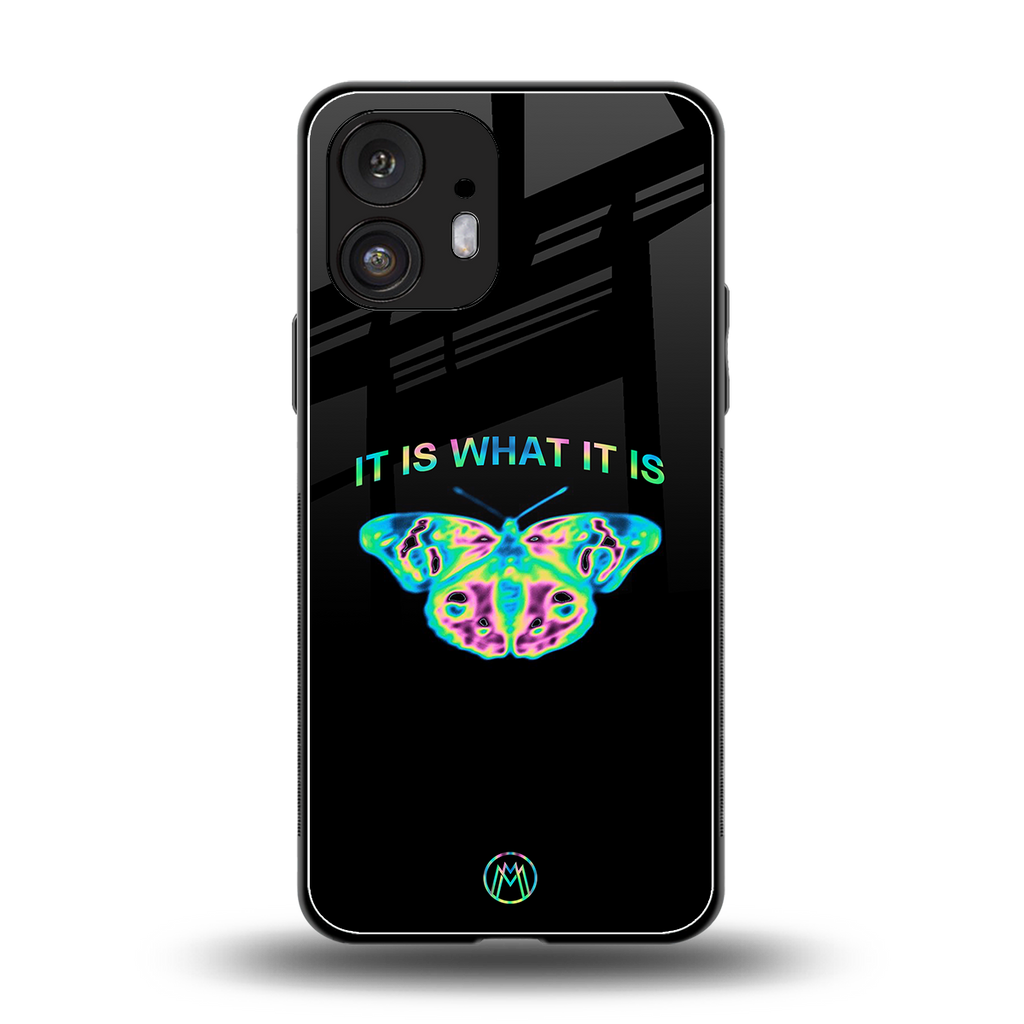tranquil back phone cover | glass case for nothing phone 2
