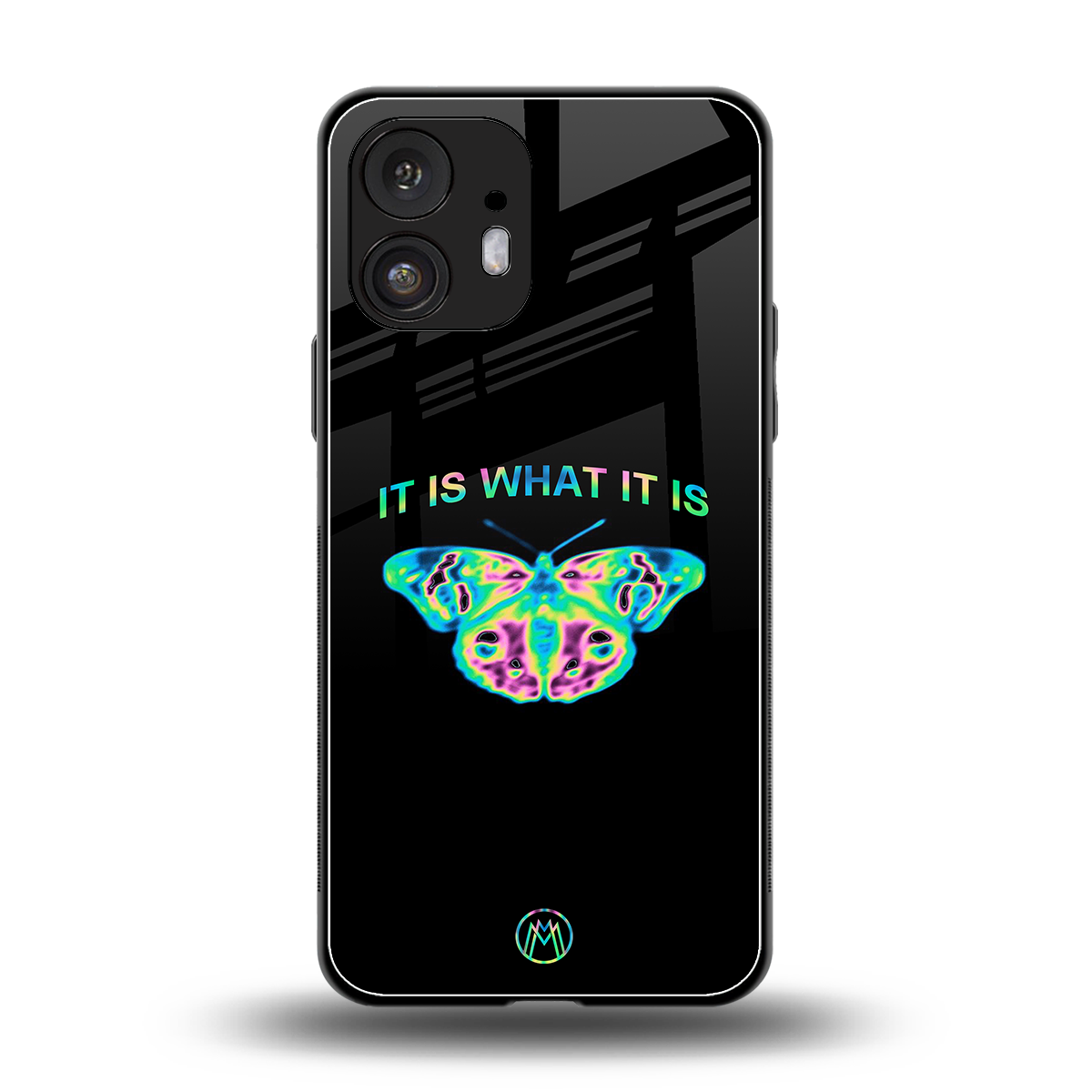 tranquil back phone cover | glass case for nothing phone 2