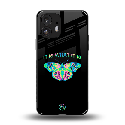 tranquil back phone cover | glass case for nothing phone 2