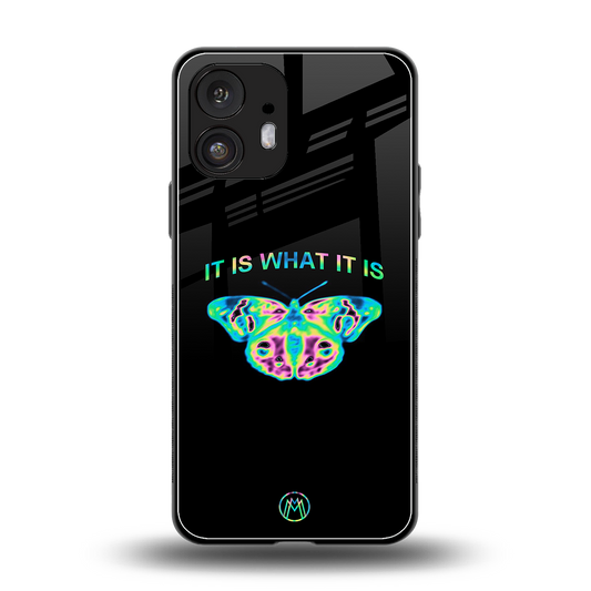 tranquil back phone cover | glass case for nothing phone 2