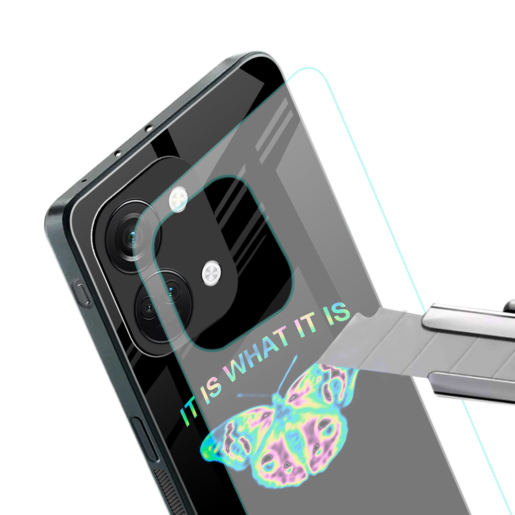 tranquil back phone cover | glass case for oneplus nord 3