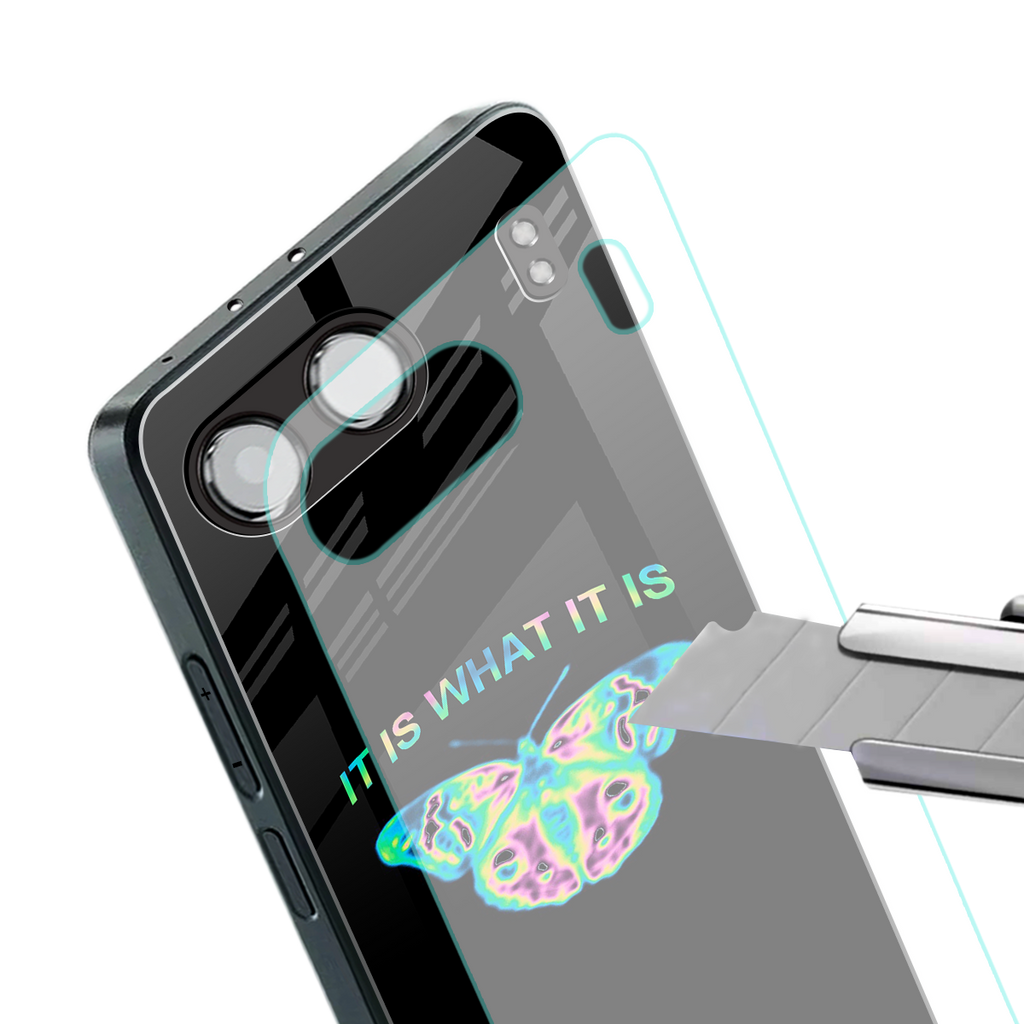 tranquil back phone cover | glass case for oneplus nord 4