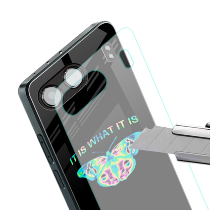 tranquil back phone cover | glass case for oneplus nord 4