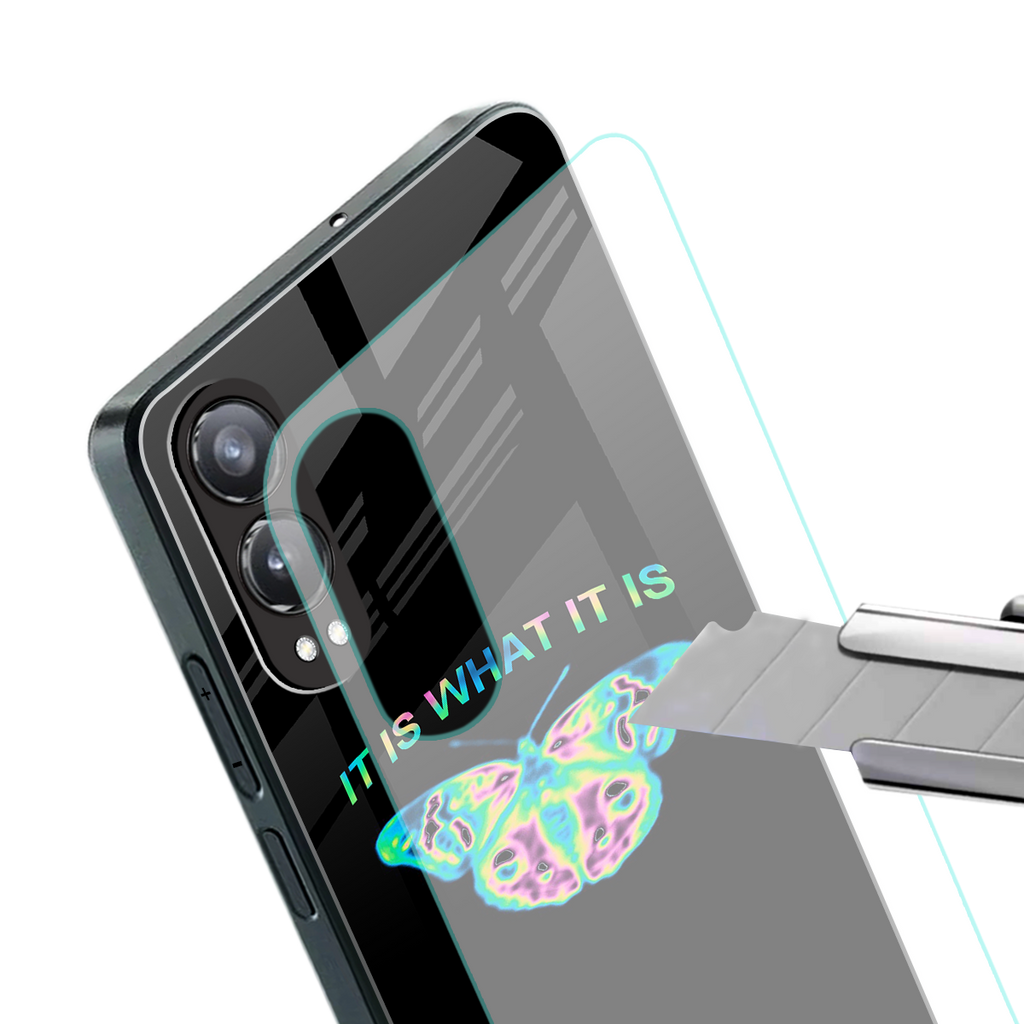 tranquil back phone cover | glass case for oneplus nord ce 4 lite
