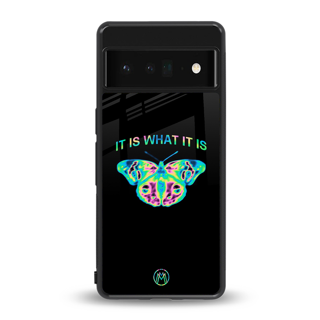 tranquil back phone cover | glass case for google pixel 6 pro