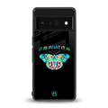 tranquil back phone cover | glass case for google pixel 6 pro