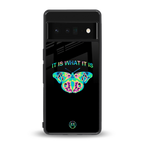 tranquil back phone cover | glass case for google pixel 6 pro