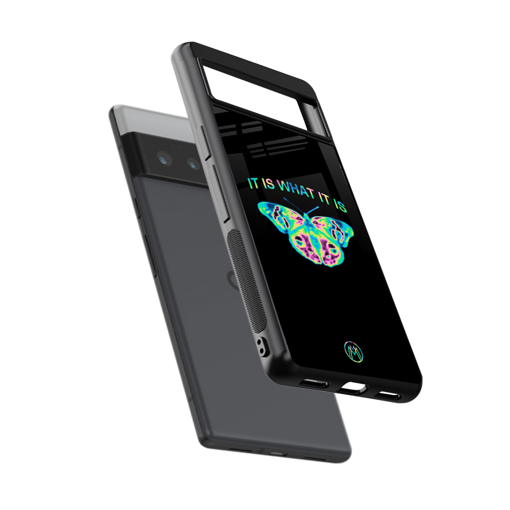 tranquil back phone cover | glass case for google pixel 6 pro