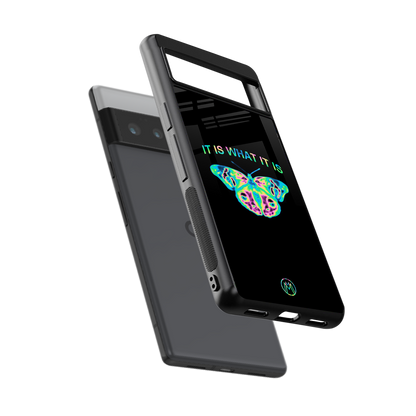 tranquil back phone cover | glass case for google pixel 6 pro