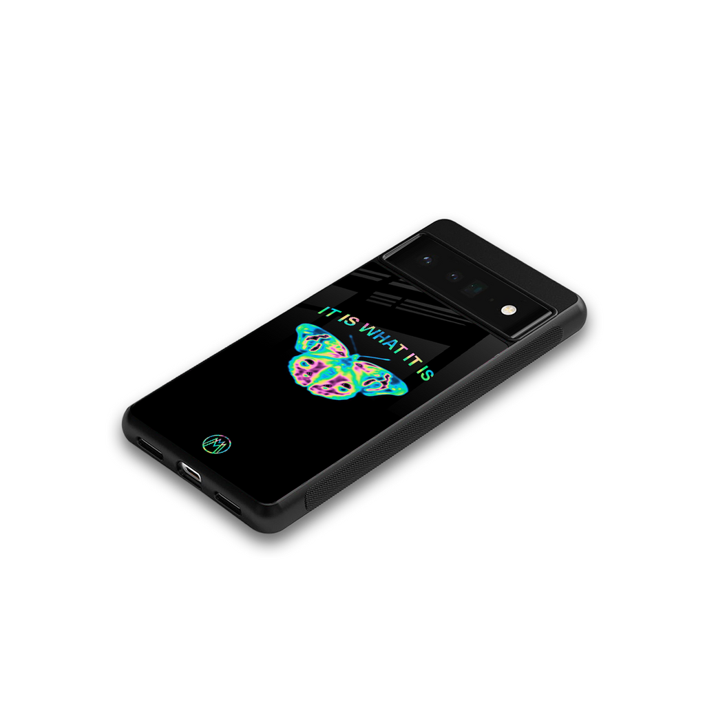 tranquil back phone cover | glass case for google pixel 6 pro