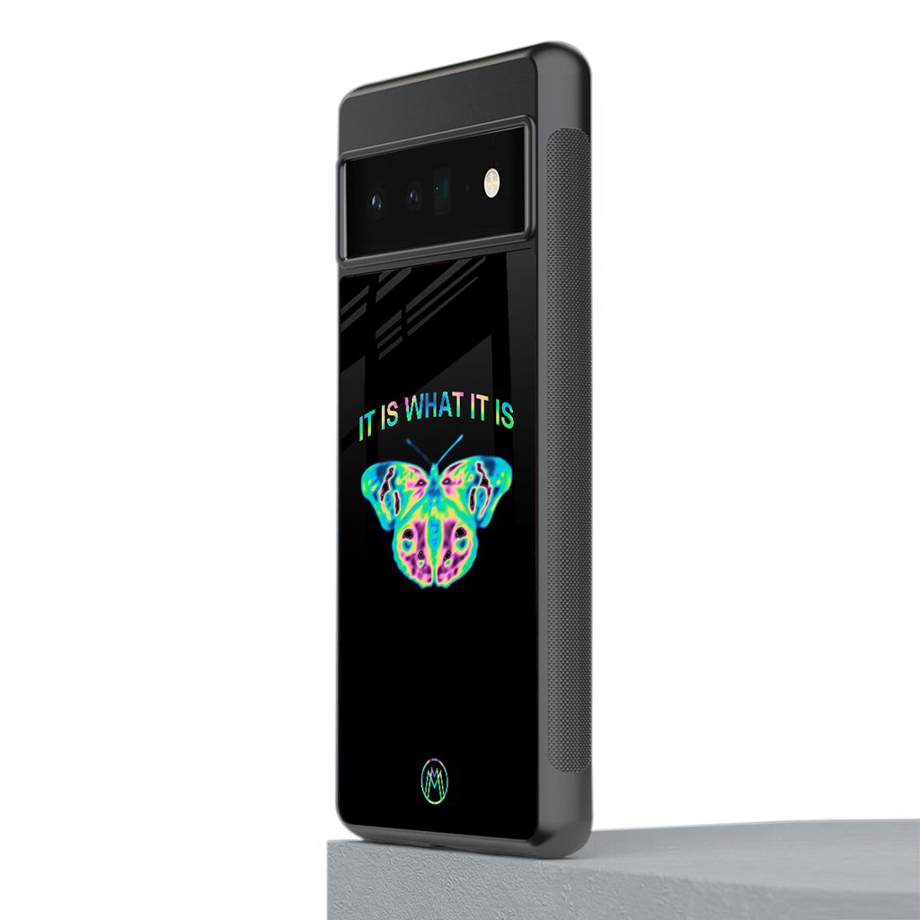 tranquil back phone cover | glass case for google pixel 6 pro