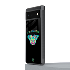 tranquil back phone cover | glass case for google pixel 6