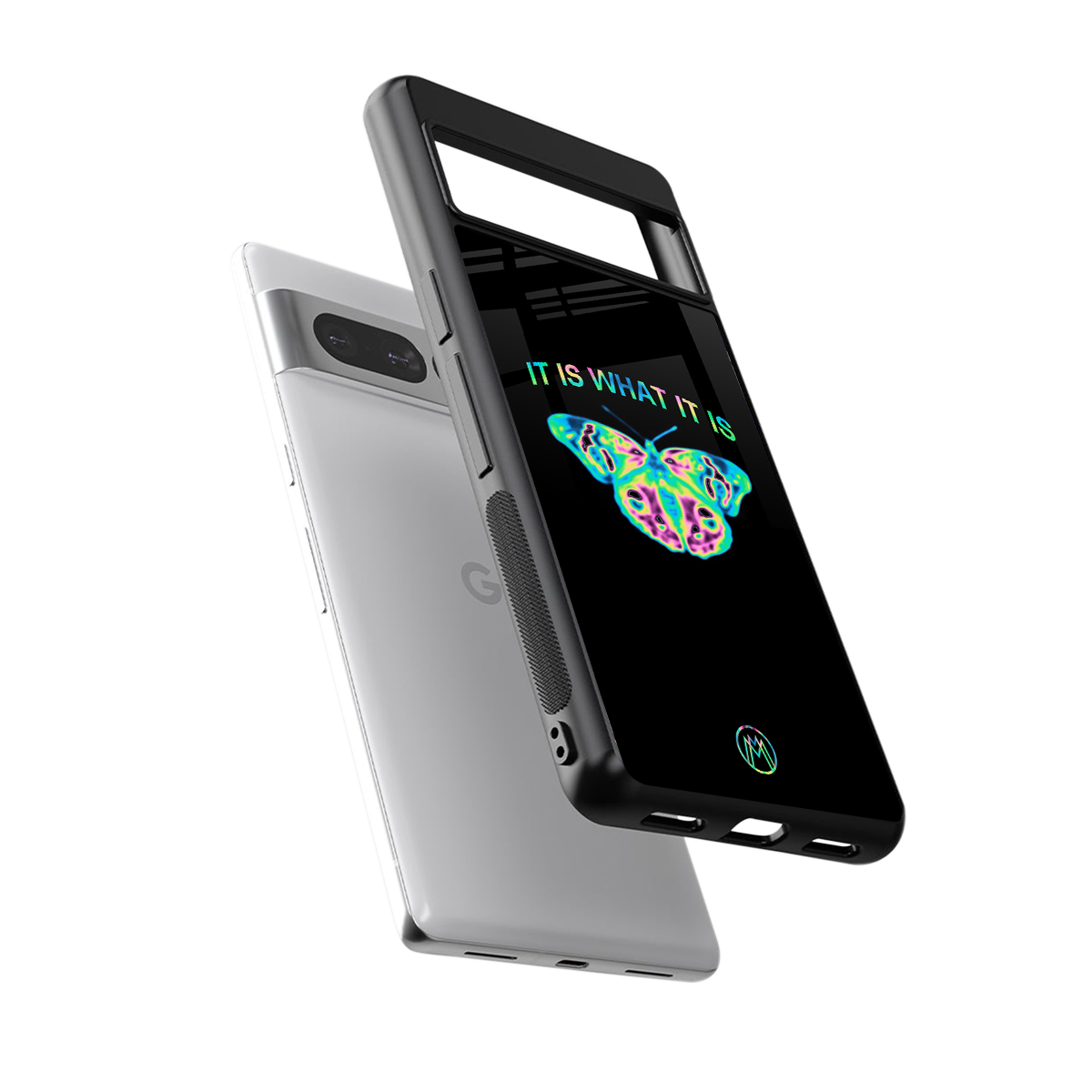 tranquil back phone cover | glass case for google pixel 7 pro