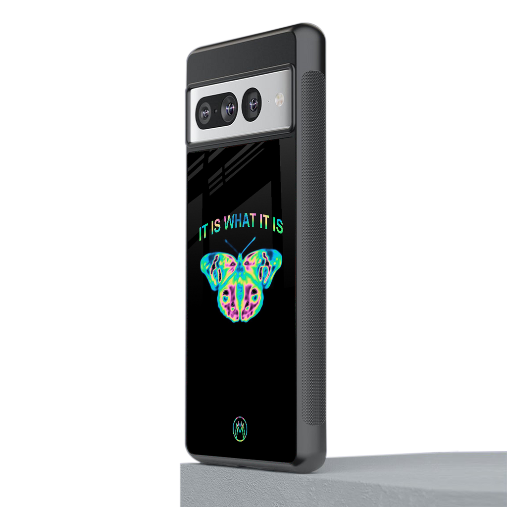 tranquil back phone cover | glass case for google pixel 7 pro