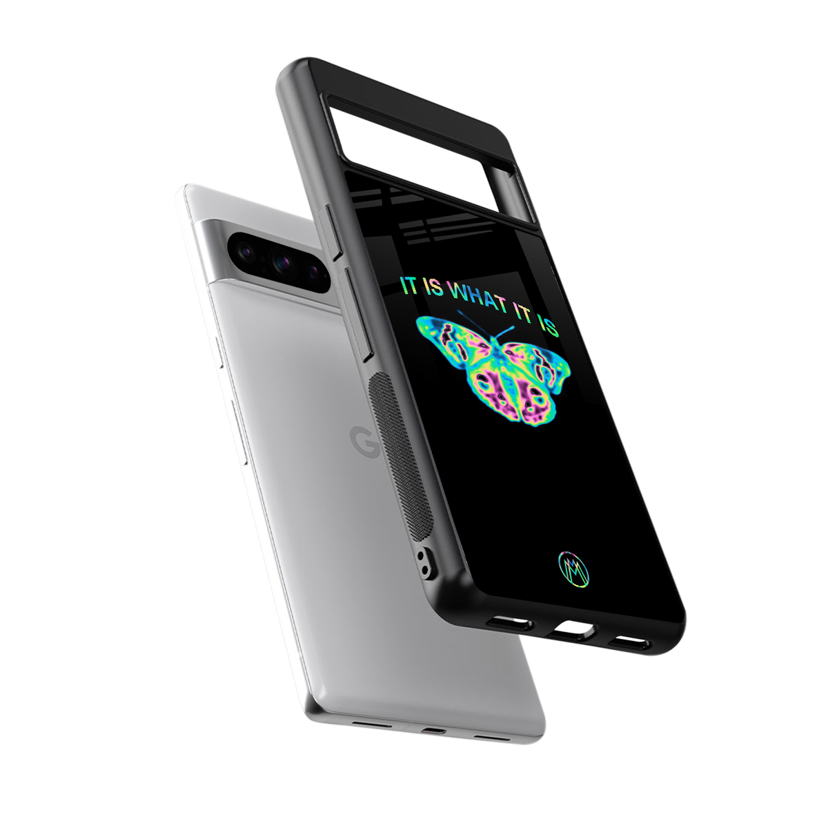 tranquil back phone cover | glass case for google pixel 8 pro