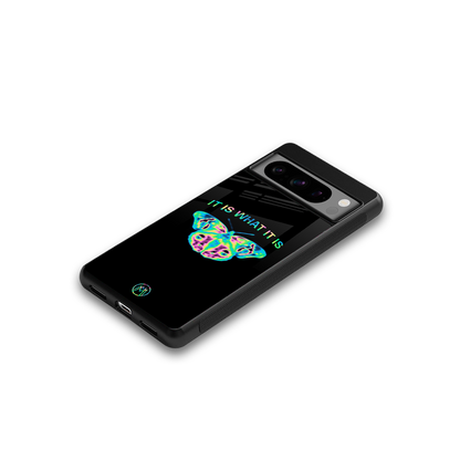 tranquil back phone cover | glass case for google pixel 8 pro