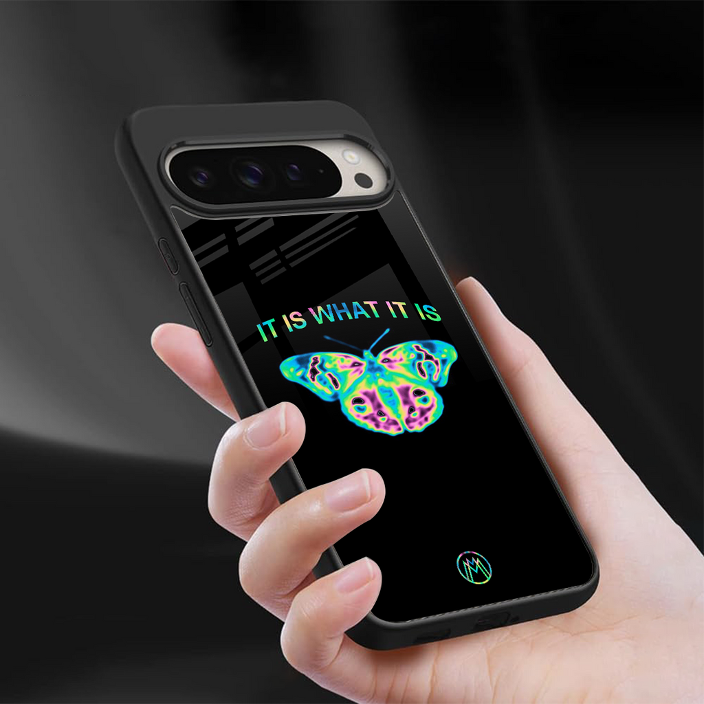 tranquil back phone cover | glass case for google pixel 9 pro