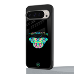 tranquil back phone cover | glass case for google pixel 9 pro