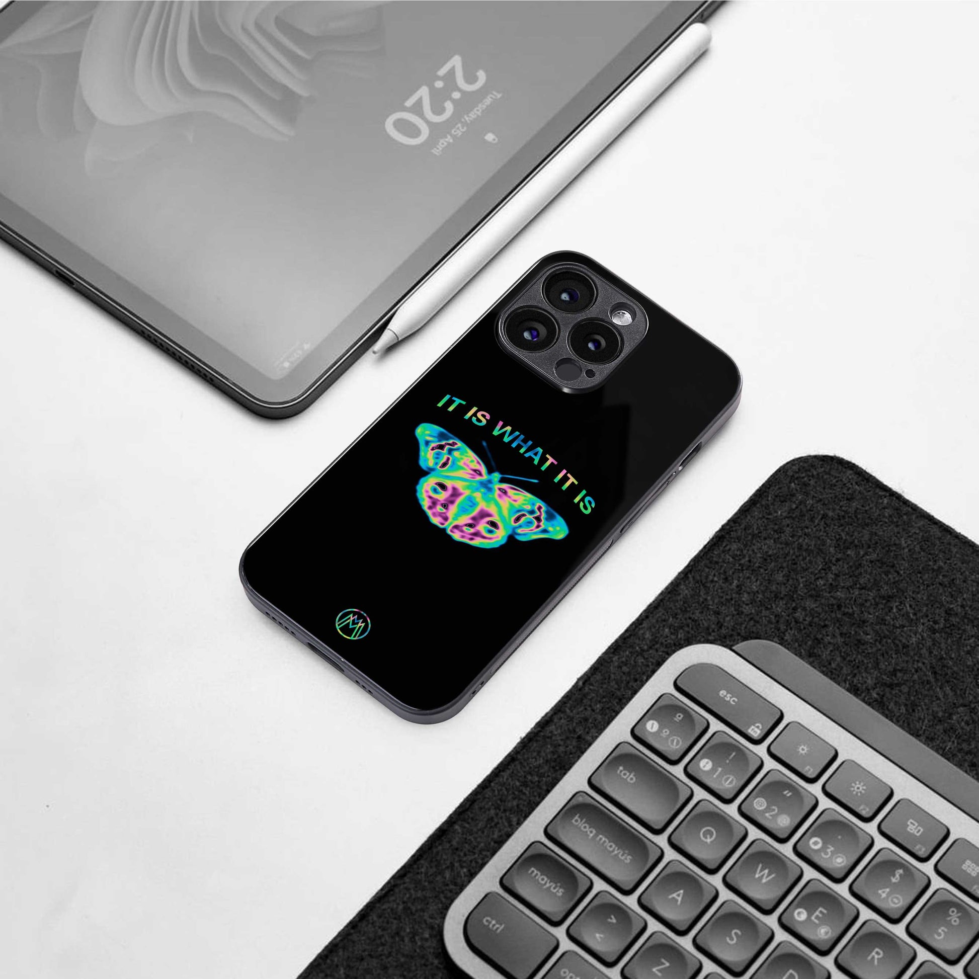 tranquil back phone cover | glass case for samsung galaxy s24 ultra