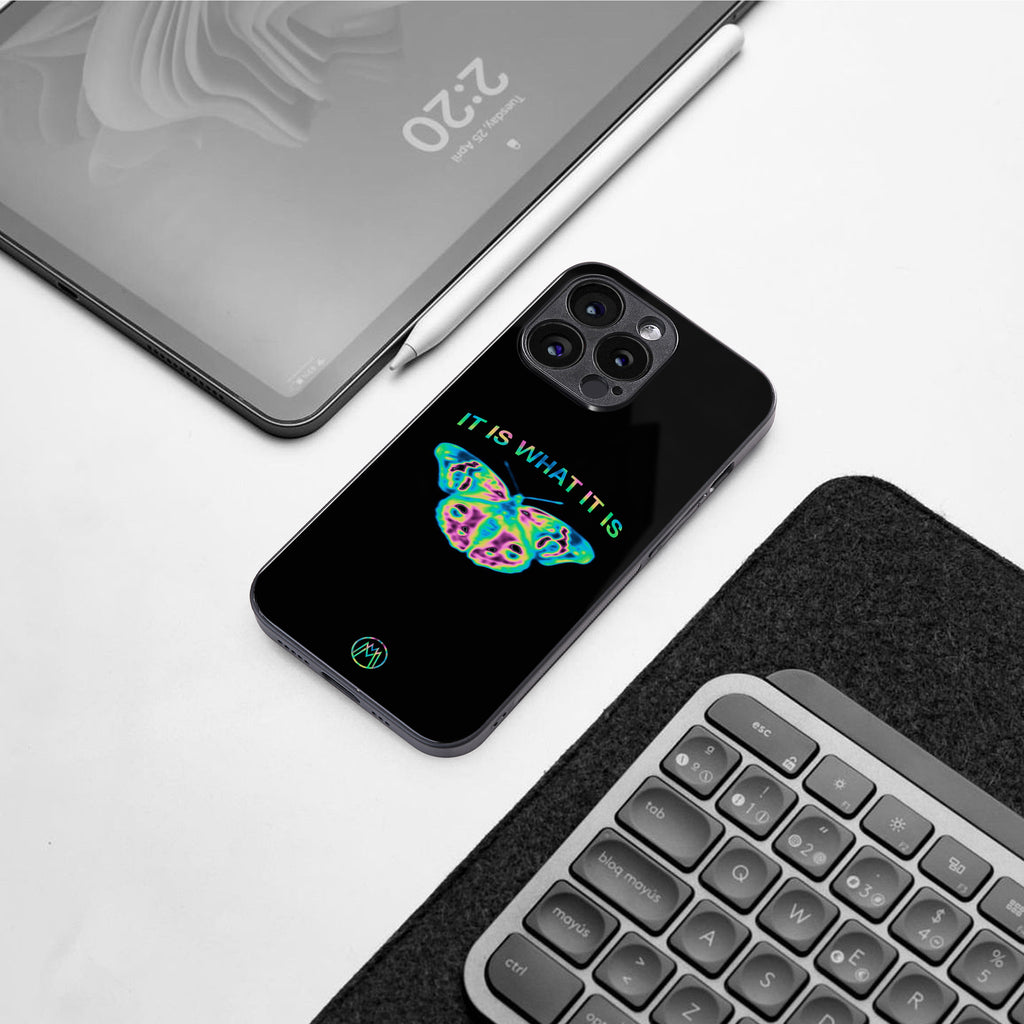 tranquil back phone cover | glass case for google pixel 8 pro