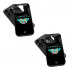 Trendy Glass Back Mobile Case for iPhone, Samsung, Redmi, OnePlus, Google Pixel, Motorola