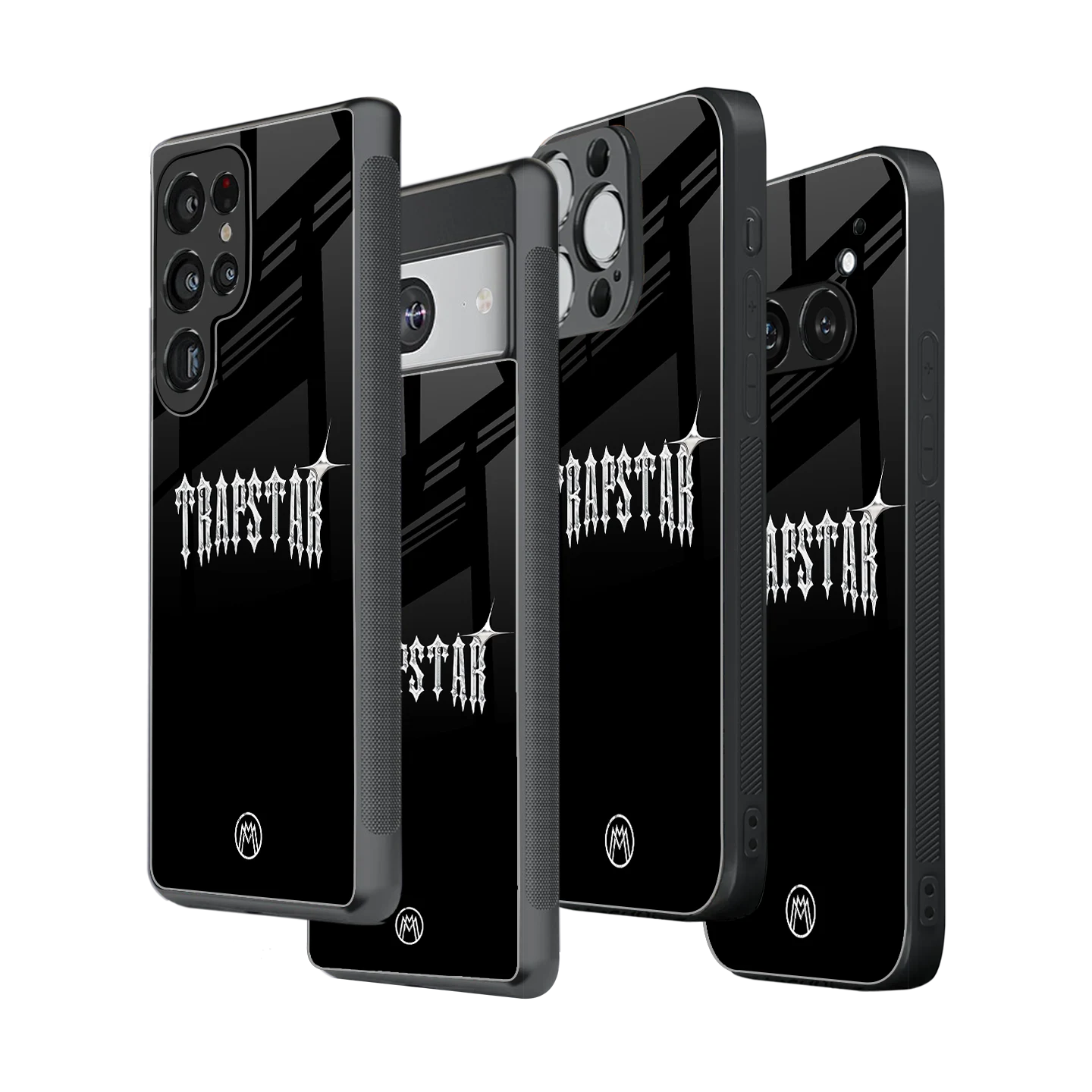 Stylish Glass Back Case for All Smartphones iPhone, Samsung, OnePlus, Pixel, Redmi, Oppo, Vivo, Motorola